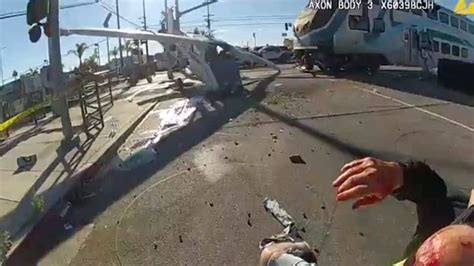 Watch: Dramatic footage shows cop pulling out pilot moments before ...