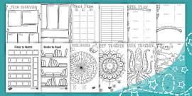 Bullet Journal Key (teacher made) - Twinkl