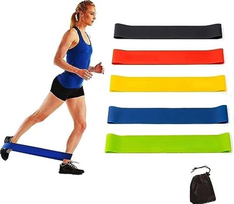 IDELLA Resistance Loop Exercise Bands for Working Out Elastic Workout ...