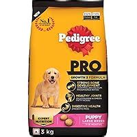 Pedigree Pro Adult Large Breed, Dry Dog Food (18 Months Onwards), 20 Kg ...