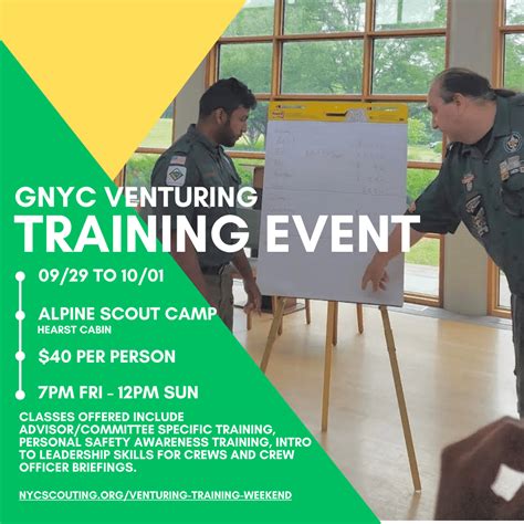 Training | Greater New York Councils, Scouting America