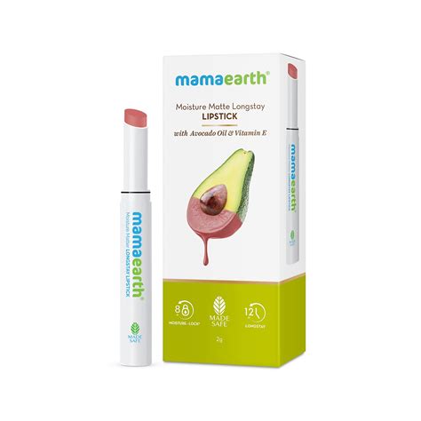 Mamaearth Carnation Nude Lipstick 2gm - Cureka - Online Health Care ...