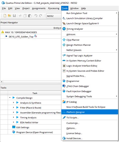 Image result for Nios II Monitor Program Software