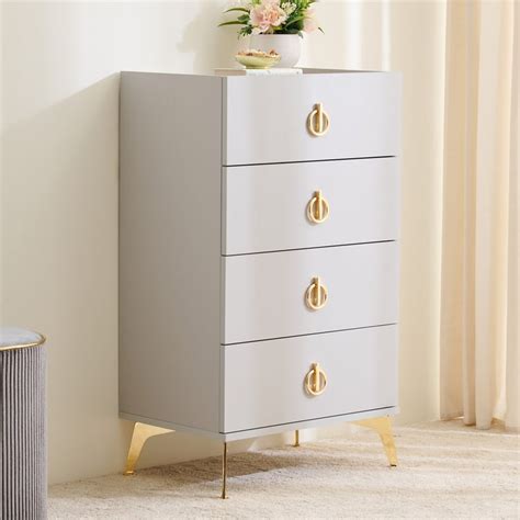 Buy Anri Chest of 4 Drawers - Grey from Home Centre at just INR 34995.0