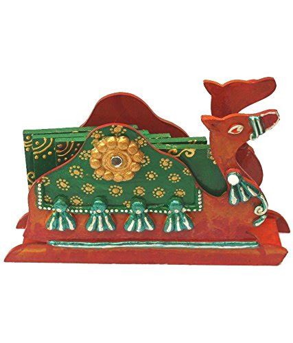 My Art House Green Wooden Tea Coaster - 25 x 5 x 15 cm, Green : Amazon ...