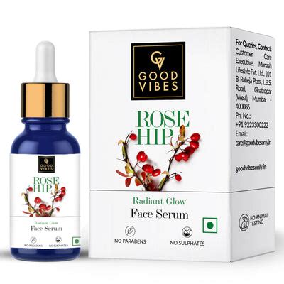 Rosehip Radiant Glow Face Serum with Vit - E – goodvibesonly.in