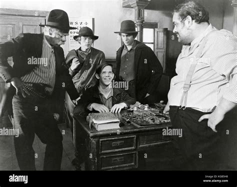 American actors Lee Marvin and Ron Howard in the movie The Spikes Gang ...