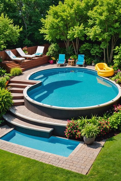 Image result for Pool Step Designs