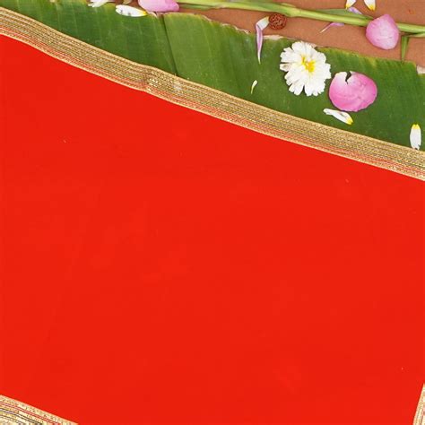 Red Velvet and Golden Lace Aasan Length: 28 x 14 Inch – ServDharm