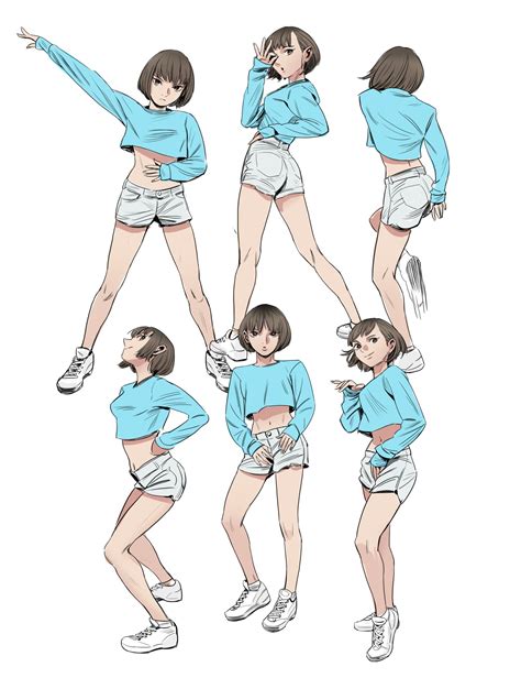 Pin by Rain on 강의 | Anime poses reference, Dancing drawings, Dancing poses