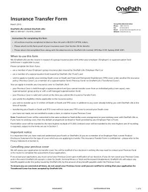 Fillable Online ANZ Super Advantage Insurance Variation Form Fax Email ...