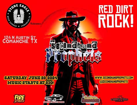 Secondhand Prophets @ Stone Eagle, Commanche TX, 124 N Austin st ...