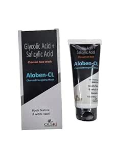 Aloben-CL Charcoal 2% Salicylic Acid Face Wash 60 ml - Pack of 2 ...