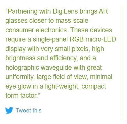 DigiLens Micro LED 的图像结果