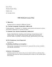 Image result for Lesson Plan Itpr Examples