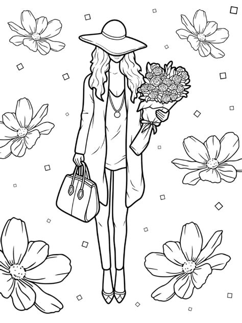 Image result for Top Model Coloring Book