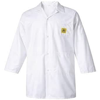 SCHOFIC Antistatic [ESD] Safe Unisex Lab Coat/Apron/Jackets [Checked ...