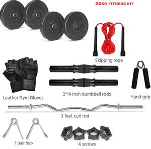 LYCAN 22 kg 22 kg Home Gym Combo Price in India - Buy LYCAN 22 kg 22 kg ...