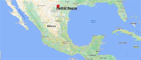 ¿Dónde está Piedras Negras? Mapa Piedras Negras - ¿Dónde está la ciudad?