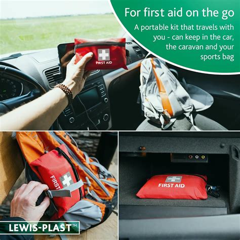 Lewis-Plast Premium 92 Piece First Aid Kit - Safety India | Ubuy