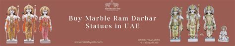 Marble Ram Darbar Statues UAE | Hindu Deity Murti