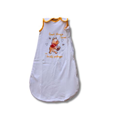Organic Cotton Baby Sleep Sack 1.5 TOG, Pack of 1 – Teddy Honey – Bigmoon