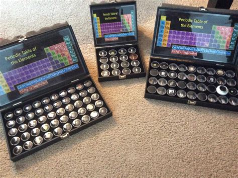 My element collection! Started out small but I have upgraded to these cases and have added ...