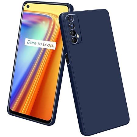 LIRAMARK Silicone Soft Back Cover Case for Realme 7 / Narzo 30 4G ...
