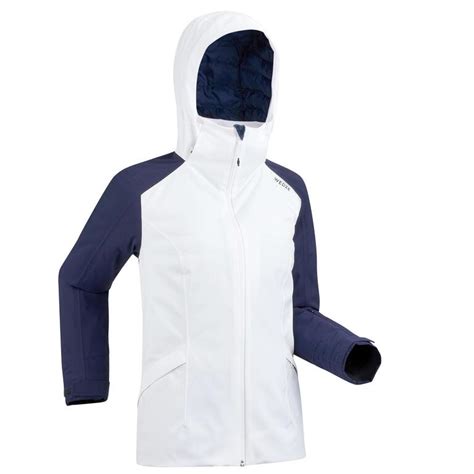 Women Winter Jacket for Skiing - White -6°C