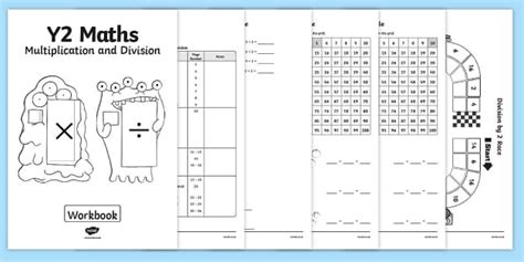 Year 2 Multiplication and Division Workbook - Primary Resources