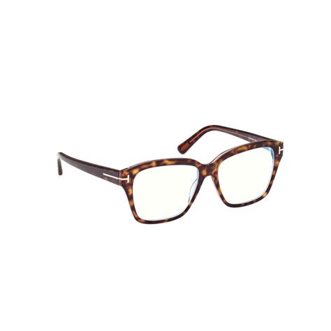 Buy Tom Ford Eyewear Women Brown Full Rim Eyeglass Frame - FT5955-B 54 ...
