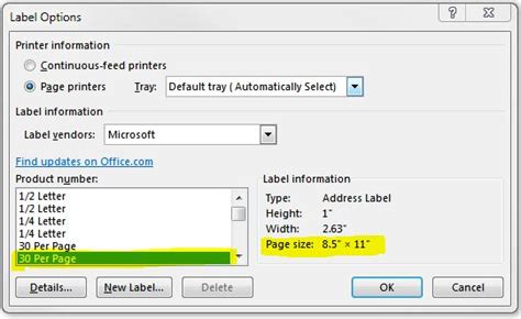 Image result for Printing Labels In Mail Merge