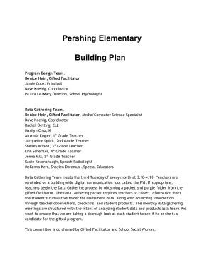 Fillable Online Pershing Elementary Building Plan - LPS Fax Email Print ...