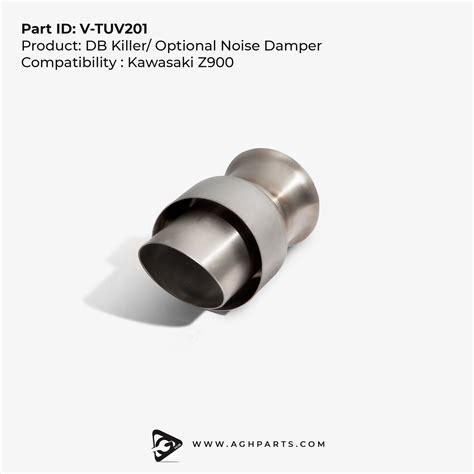 Akrapovic DB Killer | Kawasaki Z900 | Part V-TUV201 – AventuroGearHub