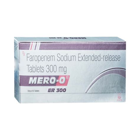 Mero-O ER 300 Tablet: Uses, Side Effects, Price, Dosage & More Info ...