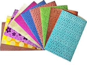 Akshar Art N Craft Premium Quality Holographic Designer Card Sheets 250 ...