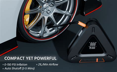 Lifelong Plastic Cordless Tyre Inflator, for Cars & Bikes, Upto 150 PSI ...