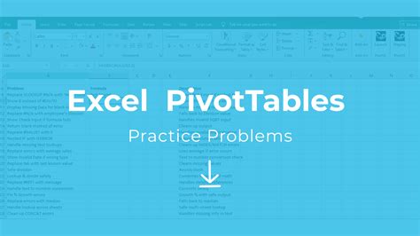 Image result for PivotTable Practice Test