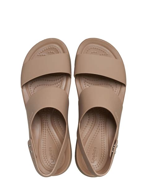 Buy Crocs Brown Brooklyn Low Wedge Sandals from Next India