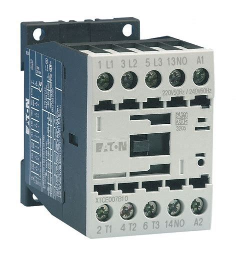 EATON, Non-Reversing, 3 Poles, IEC Magnetic Contactor - 4TYU8 ...