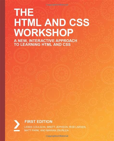 New Book- The HTML and CSS Workshop: A New, Interactive Approach to ...