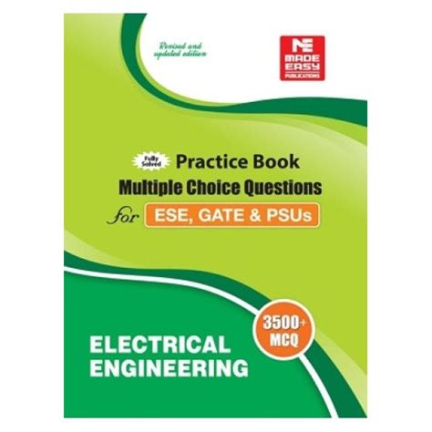 3500 MCQ : IES/GATE/PSUs: Electrical Engineering | By Editorial Board ...