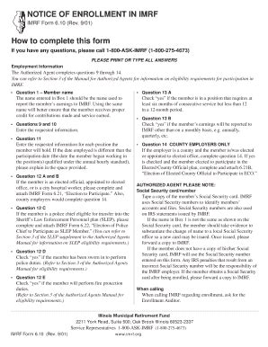 IMRF Form 6.10 - Fill Out, Sign & Share Online | pdfFiller