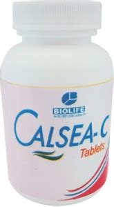 Bio Life CALSEA - C (Calcuim tablet ) pack of 2 Price in India - Buy ...