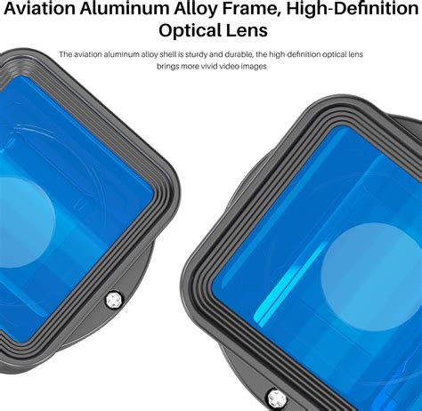 Buy ULANZI 1.55XT Anamorphic Lens Filmmaking Phone Camera Lens,Mobile ...