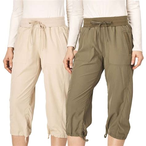 ULTRA PERFORMANCE Capri Pants For Women 2 Pack Womens Capris Hiking ...
