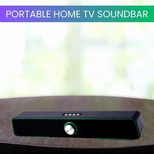 Buy SACRO Bluetooth (PORTABLE HOME TV SOUNDBAR) Dynamic Thunder Sound ...