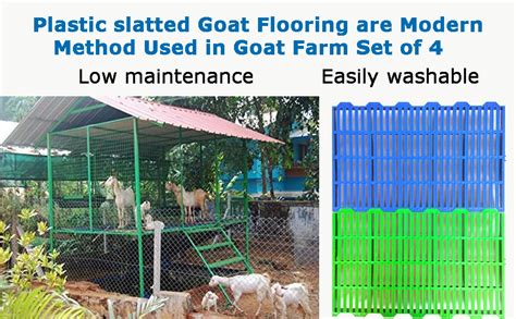 Buy Goat Farm Plastic slatted Goat Flooring are Modern Method Used in ...