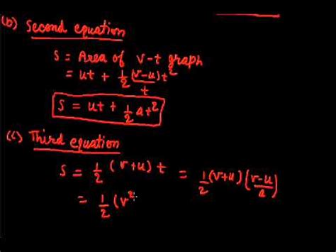 Equation of Motion Video Lecture - Class 9