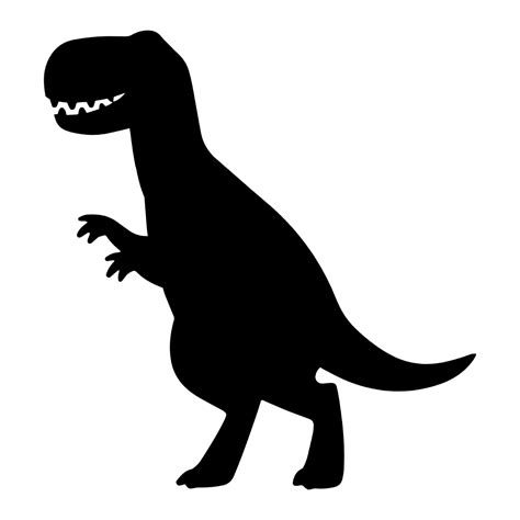 Dinosaur Silhouette Printable Pdf